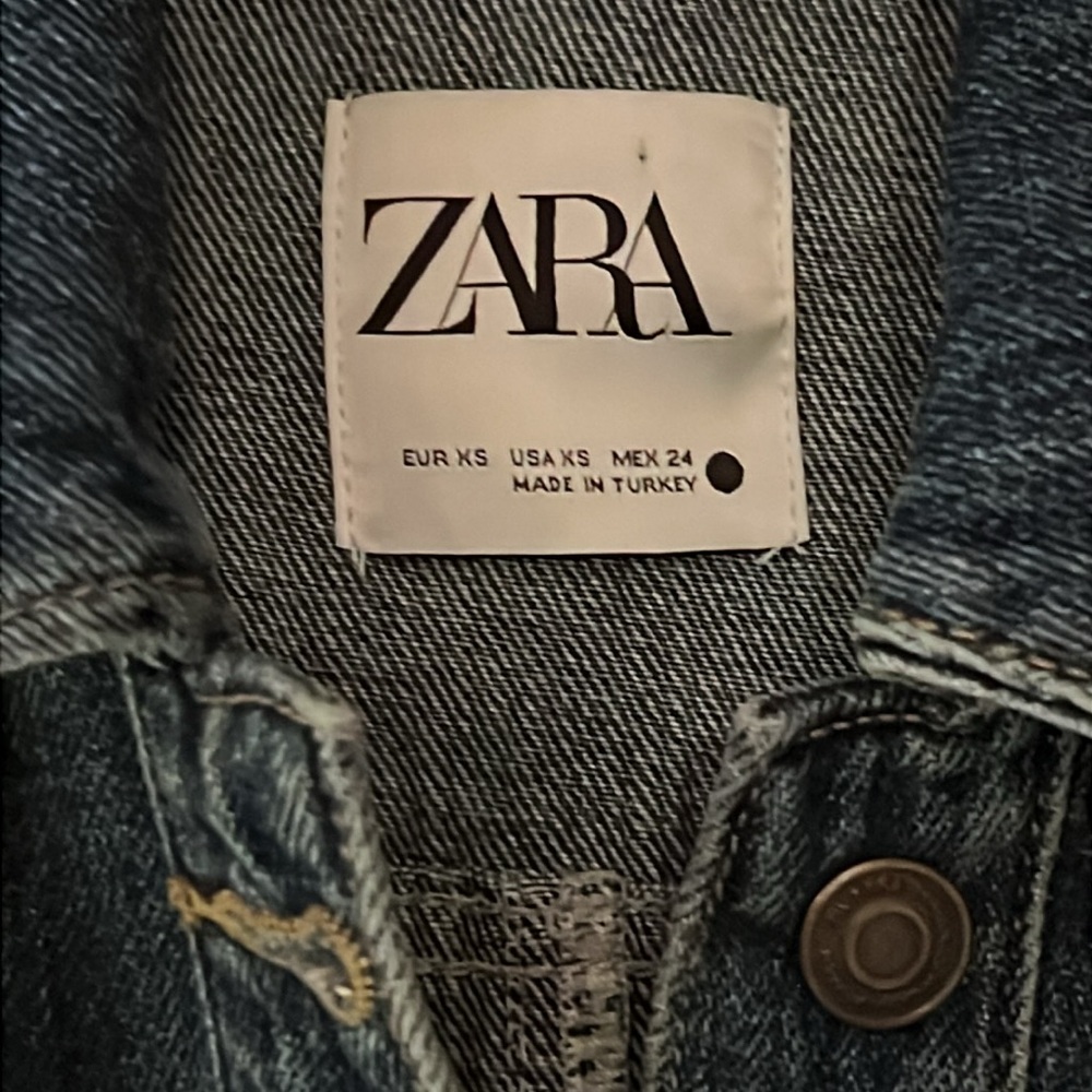ZARA Sahara Jean Jacket/Mini Dress - Picture 15 of 16